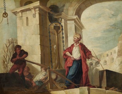 Der Bau von Meknes von Unbekannt Unbekannt